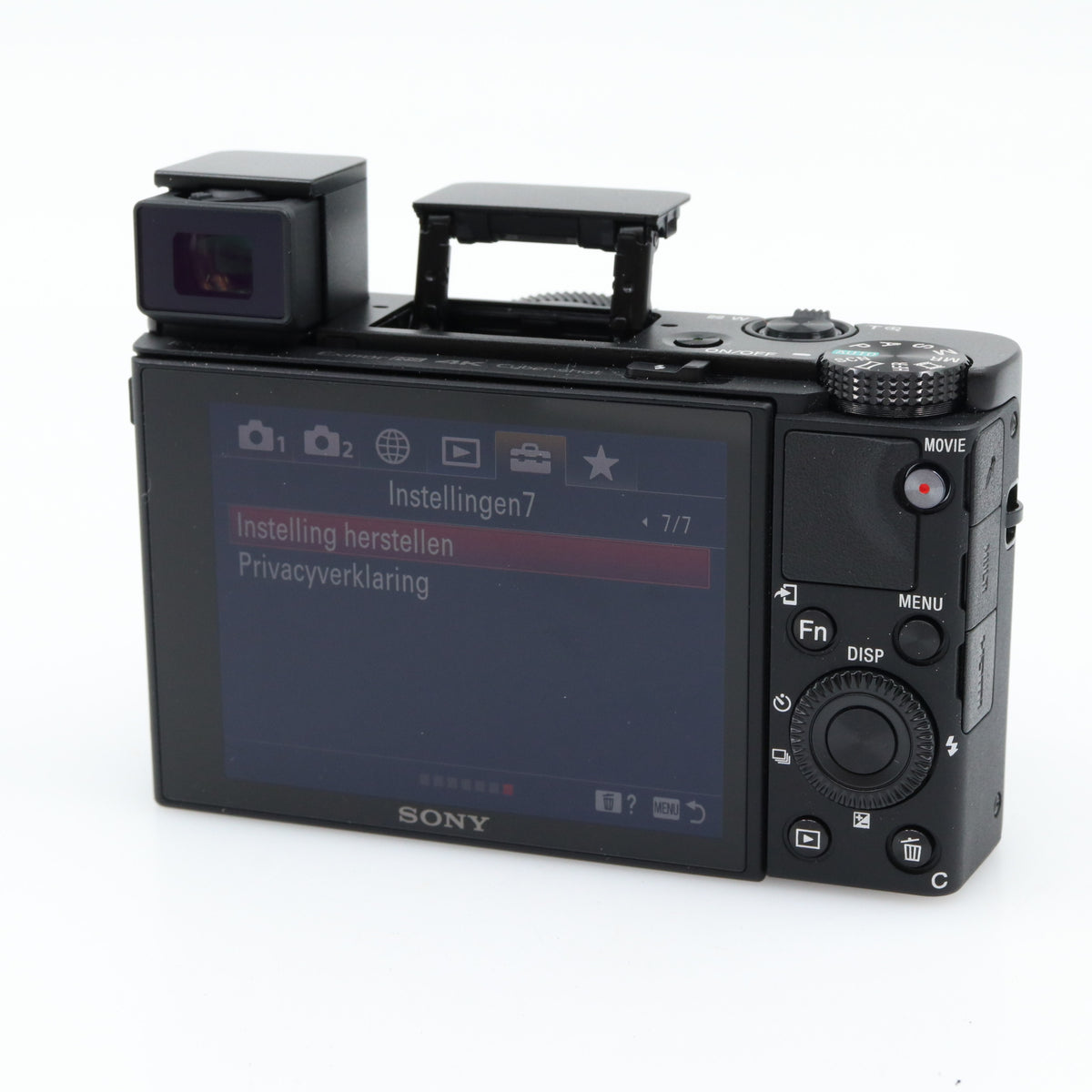 Sony Cybershot DSC-RX100 VII used