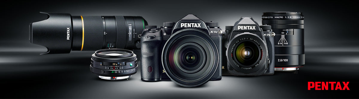 Pentax brand banner