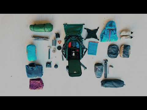 NYA-EVO Fjord 80 Econyl G4 Adventure 80L, Pine Green